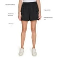 thumbnail image 2 of DKNY Women's Terry Cargo Short, 2 of 6