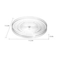 thumbnail image 9 of iDesign 2-Piece 11" Clear Turntable Lazy Susan Organizers, 9 of 10