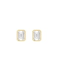 thumbnail image 2 of Lab Created Diamond Earrings in 14K Gold, 2 of 7