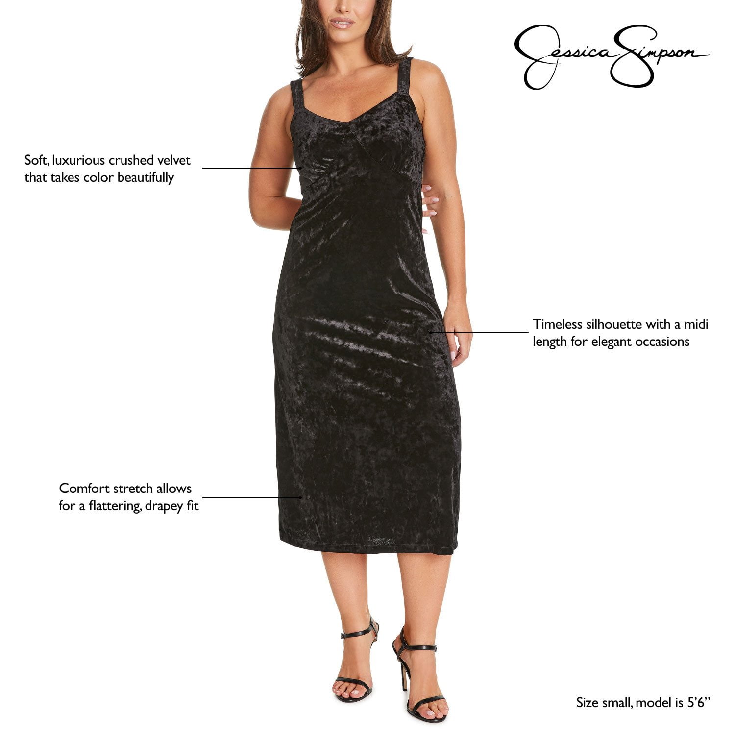 Jessica Simpson Women's Velvet Dress - Samsclub.com