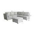thumbnail image 16 of Rory Fabric 6-Piece Modular Sectional, Assorted Colors, 16 of 18