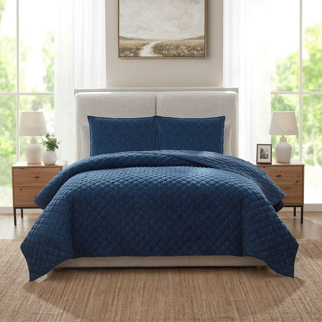 details by Becki Owens Juan Gauze Floral 3-Piece Quilt Set, Assorted Sizes