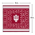 thumbnail image 7 of Logo Brands Indiana Hoosiers 106"x106" Rally Mat, 7 of 8