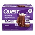 thumbnail image 1 of Quest 45g Chocolate Protein Milkshake 14 fl. oz., 12 pk., 1 of 8