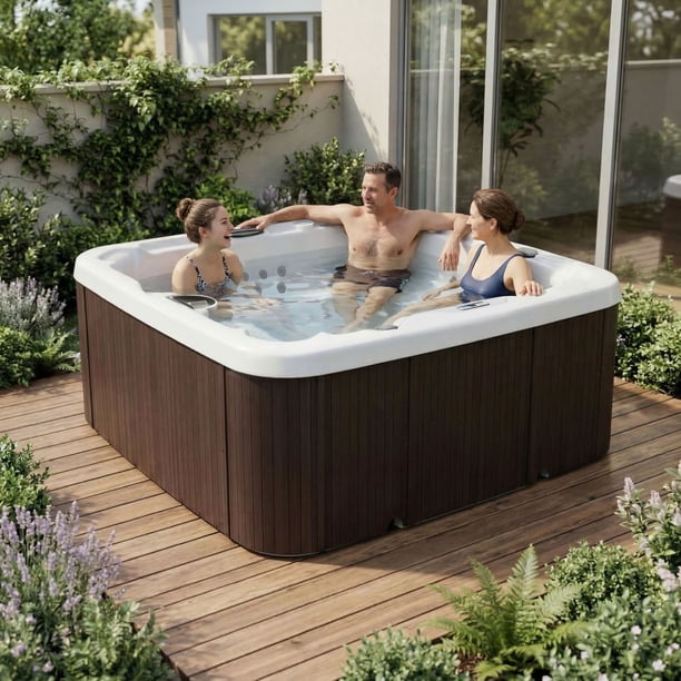 Lifesmart LS600DX 7-Person 65-Jet 230v Spa with 14-Jet Nozzle