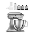 thumbnail image 1 of KitchenAid Artisan Series 5-Quart Tilt-Head Stand Mixer with Fresh Prep Slicer/Shredder Attachments, 1 of 4