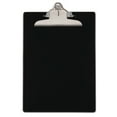 thumbnail image 1 of Saunders - Plastic Antimicrobial Clipboard, 1" Capacity, Holds 8 1/2"W x 12"H - Black, 1 of 4