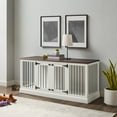 thumbnail image 1 of Crosley Furniture Winslow Medium Credenza Pet Crate, Assorted Colors, 1 of 15