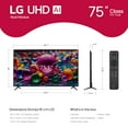 thumbnail image 3 of LG 75" Class UA7700 Series 4K UHD Smart TV, 3 of 14
