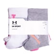 thumbnail image 5 of Under Armour Kids 6-Pack Sport Crew Sock, 5 of 6