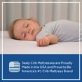 thumbnail image 8 of Sealy Butterfly Breathable Knit Crib and Toddler Bed Mattress, Pattern May Vary, 8 of 10