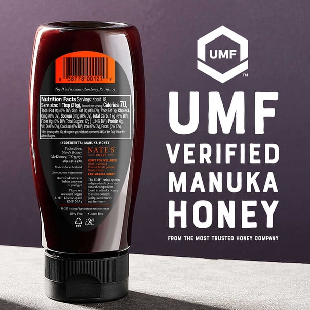 natea☺︎ Nate's Honey New Zealand Manuka Honey, 13.2 oz. - Samsclub.com