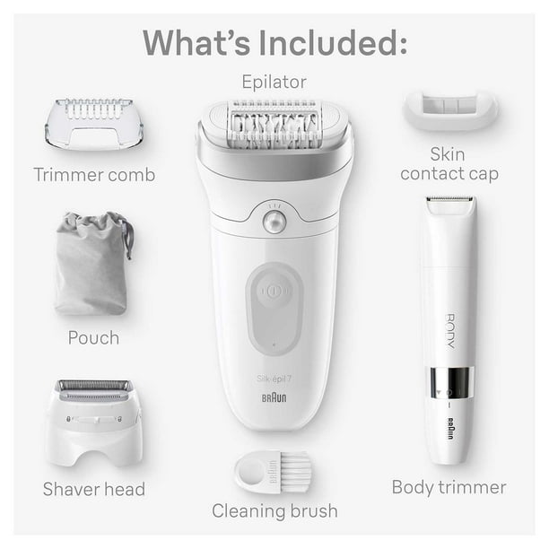 Braun Silk-épil Series 7 Epilator, Woman's Electric Razor Shaver