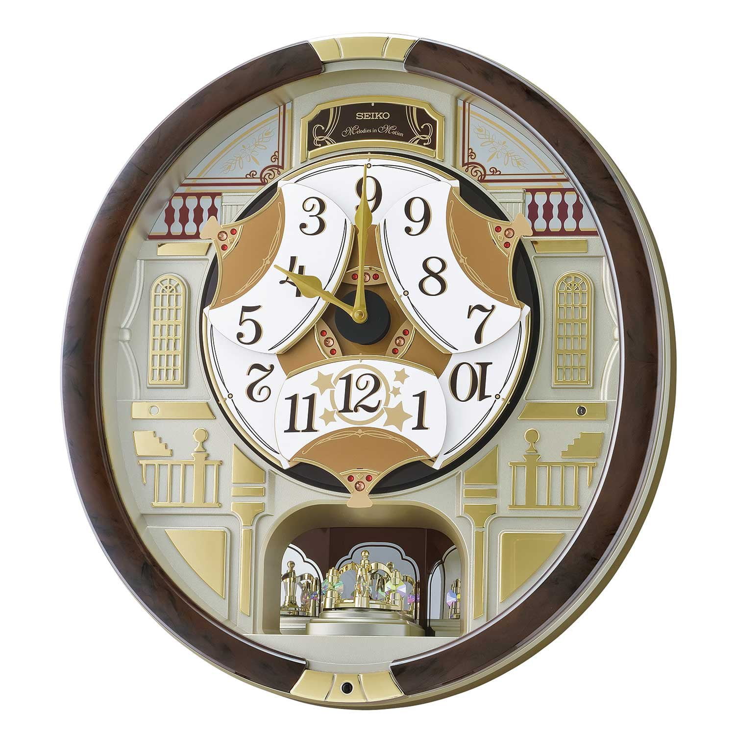 Seiko Melodies in Motion 2024 Musical Wall Clock, Limited Edition