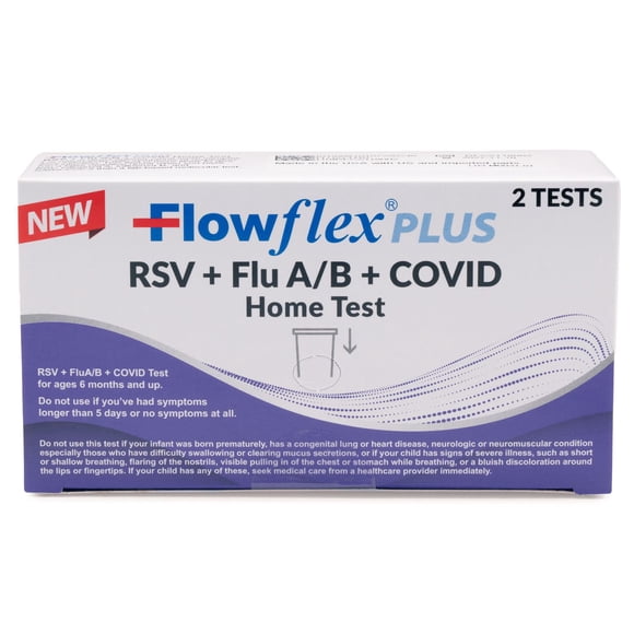 Flowflex Plus RSV Flu A/B  Covid-19 Home Test