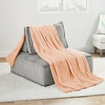 thumbnail interactive-video image 1 of Member's Mark Oversized Plush Blanket, 78" x 92", 1 of 6