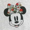 thumbnail image 3 of Disney Ladies Floral Embroidery Fleece Sweatshirt, 3 of 3