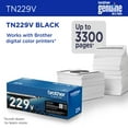 thumbnail image 2 of Brother TN229VBK High-Yield Toner, Black, 2 of 6