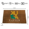 thumbnail image 3 of Logo Brands Xavier of Louisiana Gold Rush and Nuggets Doormat, 3 of 5