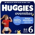 thumbnail image 3 of Huggies Overnites Nighttime Baby Diapers, Sizes 3-7, 3 of 14
