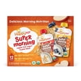 thumbnail image 1 of HappyTOT Organics Super Morning Pouch, Apple Cinnamon and Blueberry Banana Variety Pack, 12 ct., 4 oz., 1 of 7