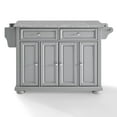 thumbnail image 10 of Crosley Furniture Alexandria Granite Top Full Size Kitchen Island/Cart, Gray, 10 of 16