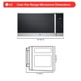 thumbnail image 5 of LG 1.8 cu. ft. Smart Over-the-Range Microwave Oven with EasyClean, 5 of 10