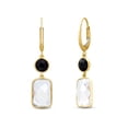 thumbnail image 2 of Multi-Gemstone Dangle Earrings in 14K Gold, 2 of 6