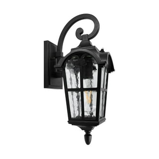 Cedar Hill 17" Outdoor Wall Lantern with Dusk-to-Dawn Photocell