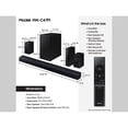 thumbnail image 3 of Samsung 4.1 Channel Soundbar w/Subwoofer - HW C47M, 3 of 10