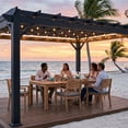 thumbnail image 4 of Range Steel Pergola with Trellis Roof & PowerPort, 4 of 13