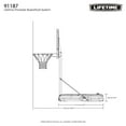 thumbnail image 15 of Lifetime Poolside Impact Portable Basketball System, 44", 15 of 15