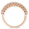 thumbnail image 5 of 1.68 CT. T.W. Diamond Triple-Row Semi-Eternity Band in 14K Gold, 5 of 7