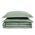 thumbnail image 3 of London Fog Garment Wash Solid Comforter Set, Assorted Sizes, 3 of 6