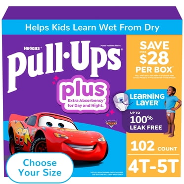 Pull-Ups Training Pants for Boys, Sizes 2T-6T