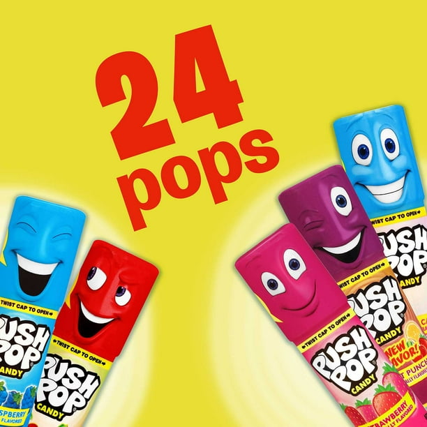 Push Pop Variety Pack Candy, 0.5 oz., 24 ct. - Samsclub.com