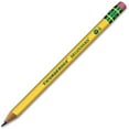 thumbnail image 1 of Dixon Ticonderoga Beginners Wood Pencil with Eraser, HB #2, Yellow Barrel, 12pk., 1 of 5