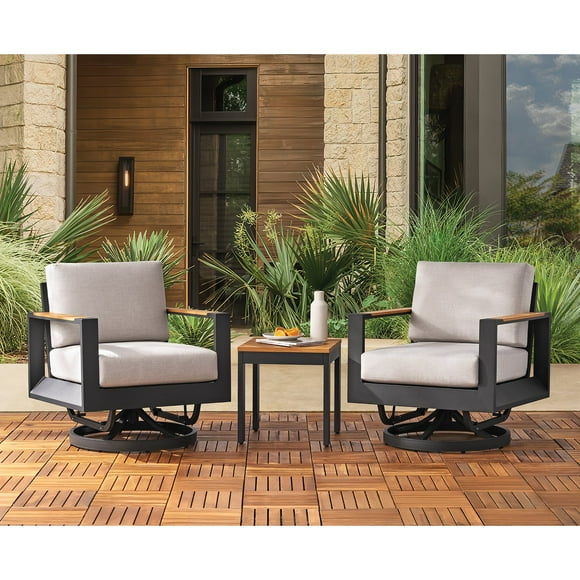 Member's Mark Vista Seating Set with Sunbrella Fabric, 3pc