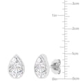 thumbnail image 4 of Lab Created Diamond Earrings in 14K Gold, 4 of 7