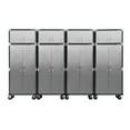 thumbnail image 9 of Seville Classics UltraHD 2 Piece Rolling Steel Garage Storage Cabinet With Stacker Set, 36" W x 18" D x 90.5" H, 9 of 14