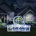 thumbnail image 3 of Logo Brands Los Angeles Rams Pre-Lit 7’x10’ Team Inflatable, 3 of 6
