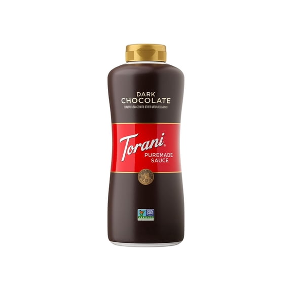 Torani Puremade Dark Chocolate Sauce, 30 oz.