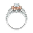 thumbnail image 3 of 1.95 CT. T.W. Emerald Cut Halo Diamond Ring in 14K Gold, 3 of 5