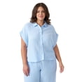 thumbnail image 6 of Edited by Hunter McGrady Women's Gauze Camp Shirt, 6 of 9