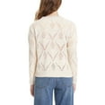 thumbnail image 3 of Nine West Women's Pointelle Boatneck Sweater, 3 of 6