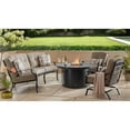 thumbnail image 1 of Member's Mark Hastings Fire Chat Set with Sunbrella Fabric, 4pc, 1 of 7