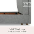 thumbnail image 5 of details by Becki Owens Harper Upholstered Bed Frame, Assorted Colors & Sizes, 5 of 13
