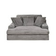 thumbnail image 4 of Oversized Cozy Chaise Lounger with Dual Cup Holders & USB/USB-C Charging Ports (65.5" x 64" x 37"), 4 of 12