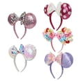 thumbnail image 5 of Disney Minnie Mouse 5 Pieces Headband Set, 5 of 9