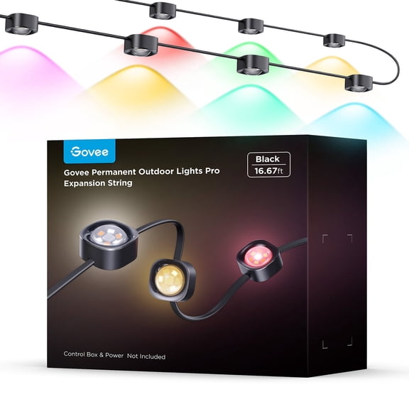 Govee 16' Permanent Outdoor Lights Pro Expansion String